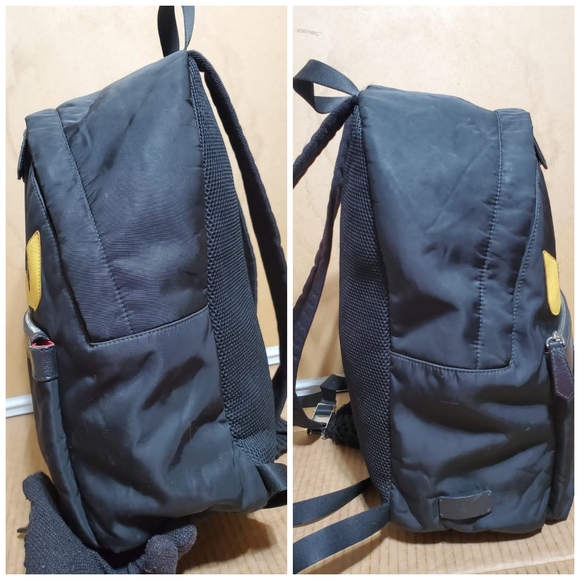 FENDI Nylon Vitello Monster Eyes Backpack  - Picture 6 of 10